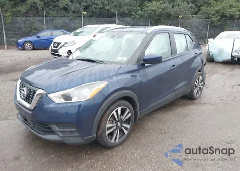 2020 Nissan Kicks Sv Xtronic Cvt from USA, damaged, VIN 3N1CP5CV9LL533052